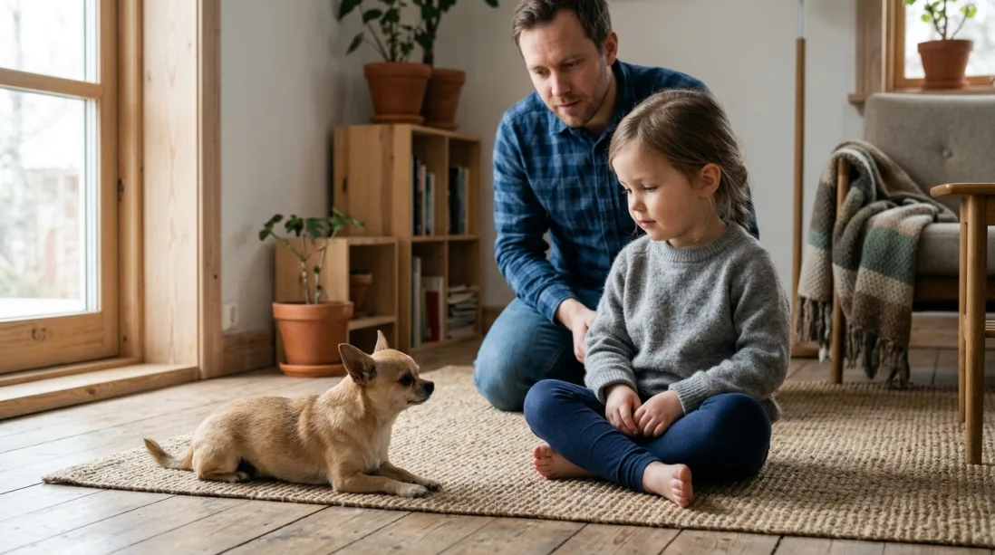 En lille hund er ikke automatisk bedre til små børn
