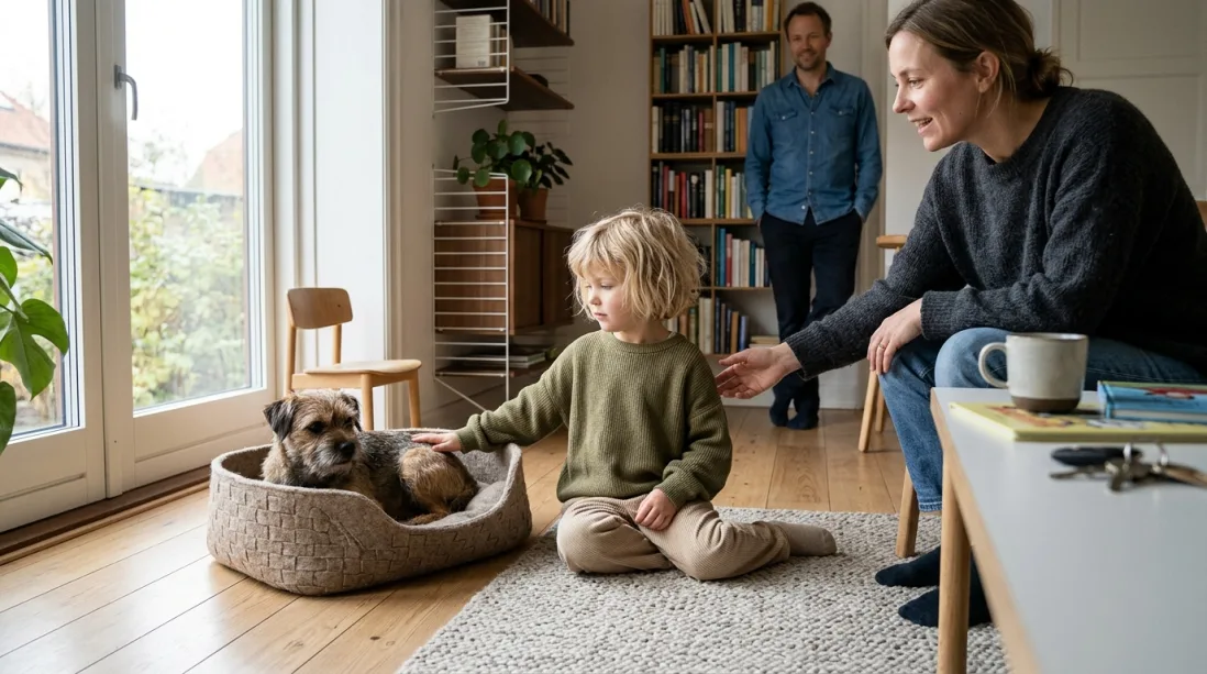 Regler for børn og lille hund