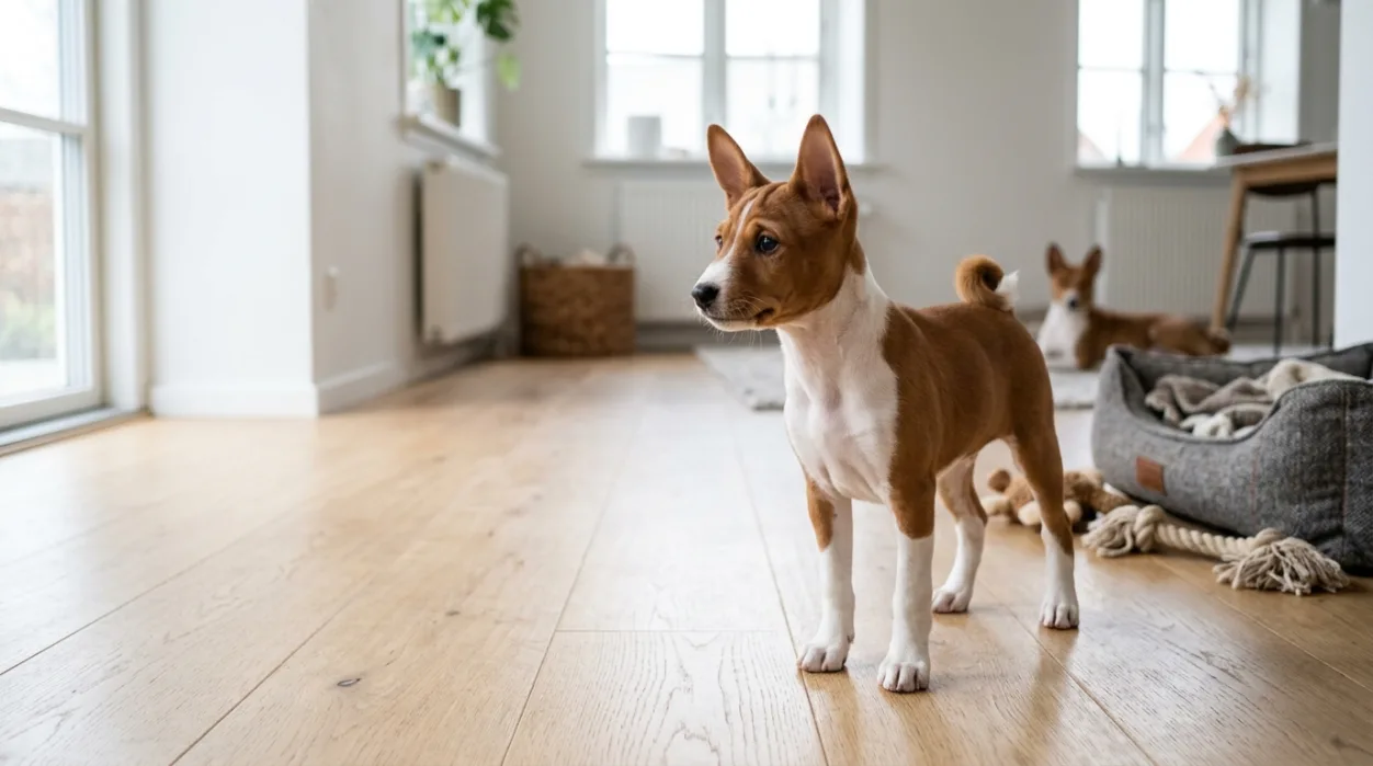 Basenji hvalp – køb, opdrætter, sundhed og første tid