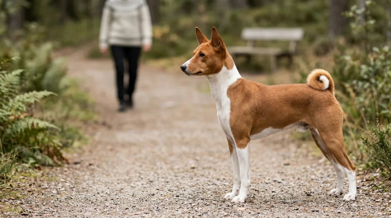 Basenji størrelse og vægt