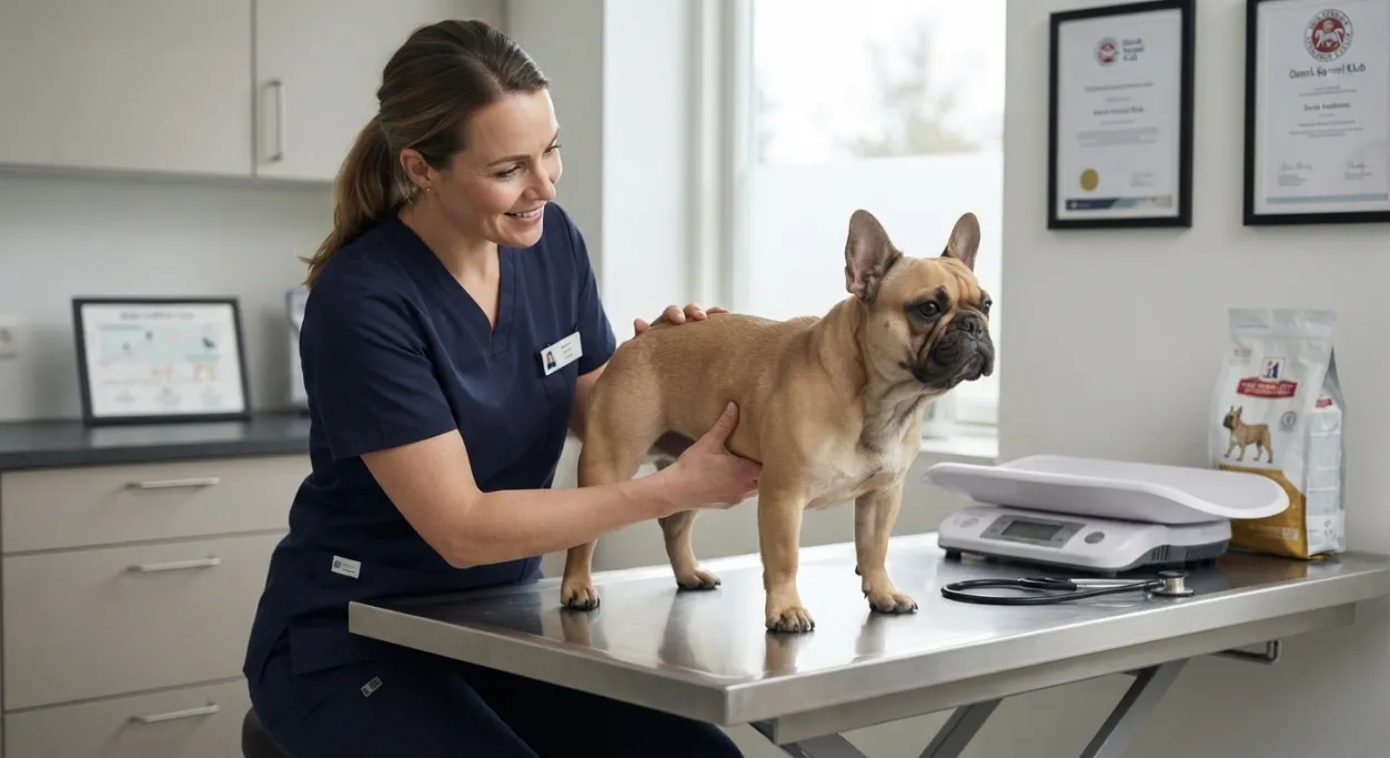 fransk bulldog vægt