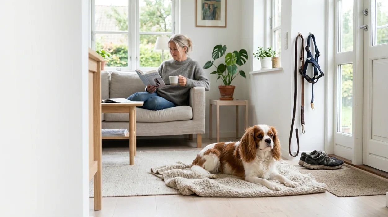 hund med lavt aktivitetsniveau