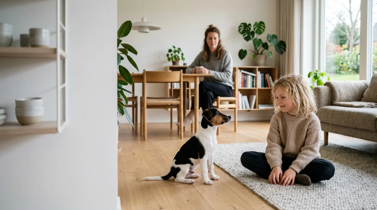 Hvalp og børn – sådan får I en god start sammen