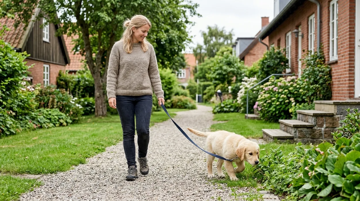 Hvor meget motion skal en hvalp have? Guide til gåture og leg