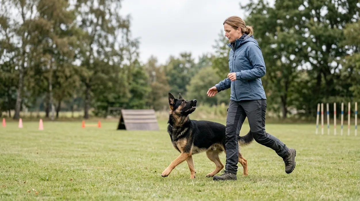 Schæferhund træning