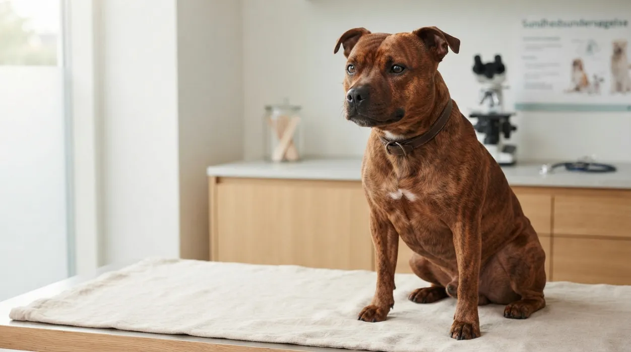 Staffordshire Bull Terrier sundhed og levetid