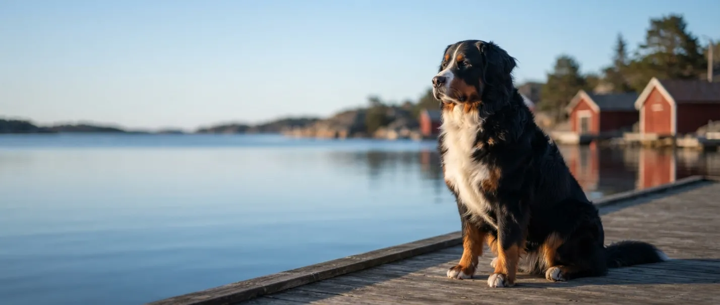 Berner Sennenhund størrelse og vægt