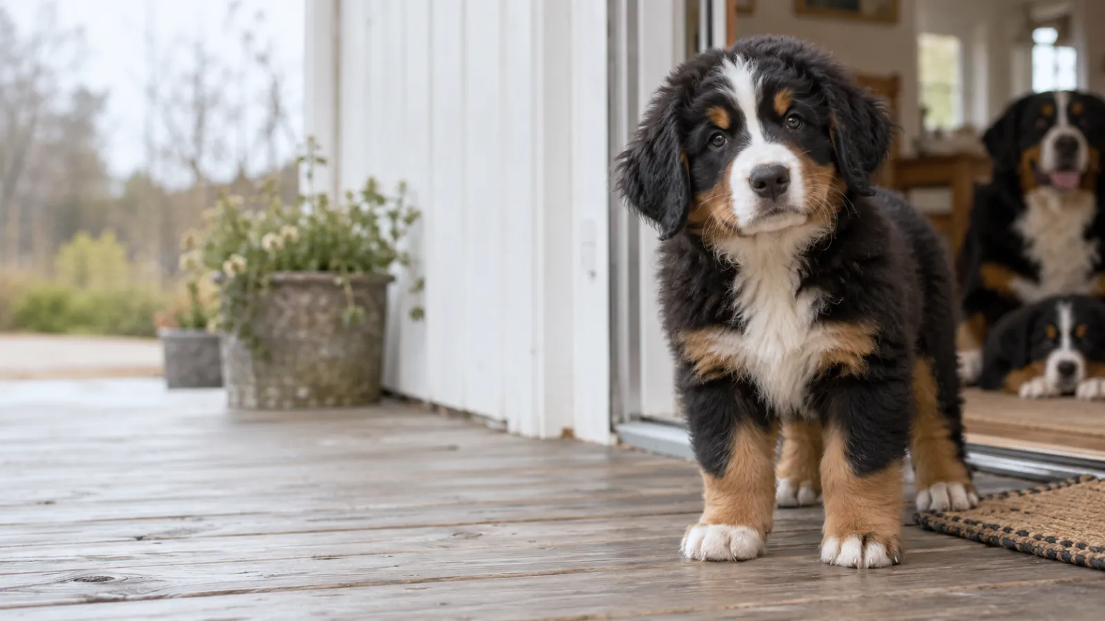 Berner Sennenhund hvalp – pris og køb