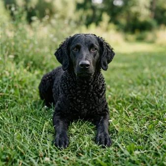 Curly coated retriever