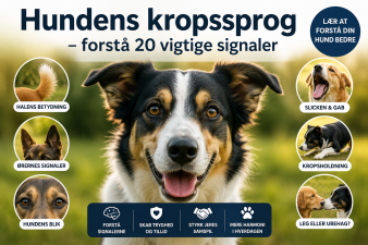 Hundens kropssprog – forstå 20 vigtige signaler