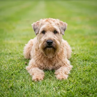 Irish softcoated wheaten terrier