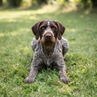 Ruhåret hønsehund