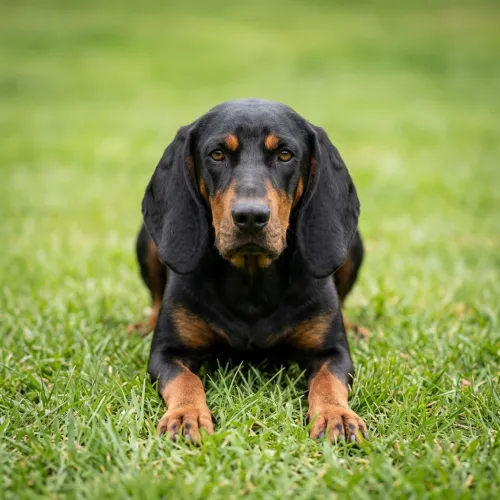 Black and tan coonhund