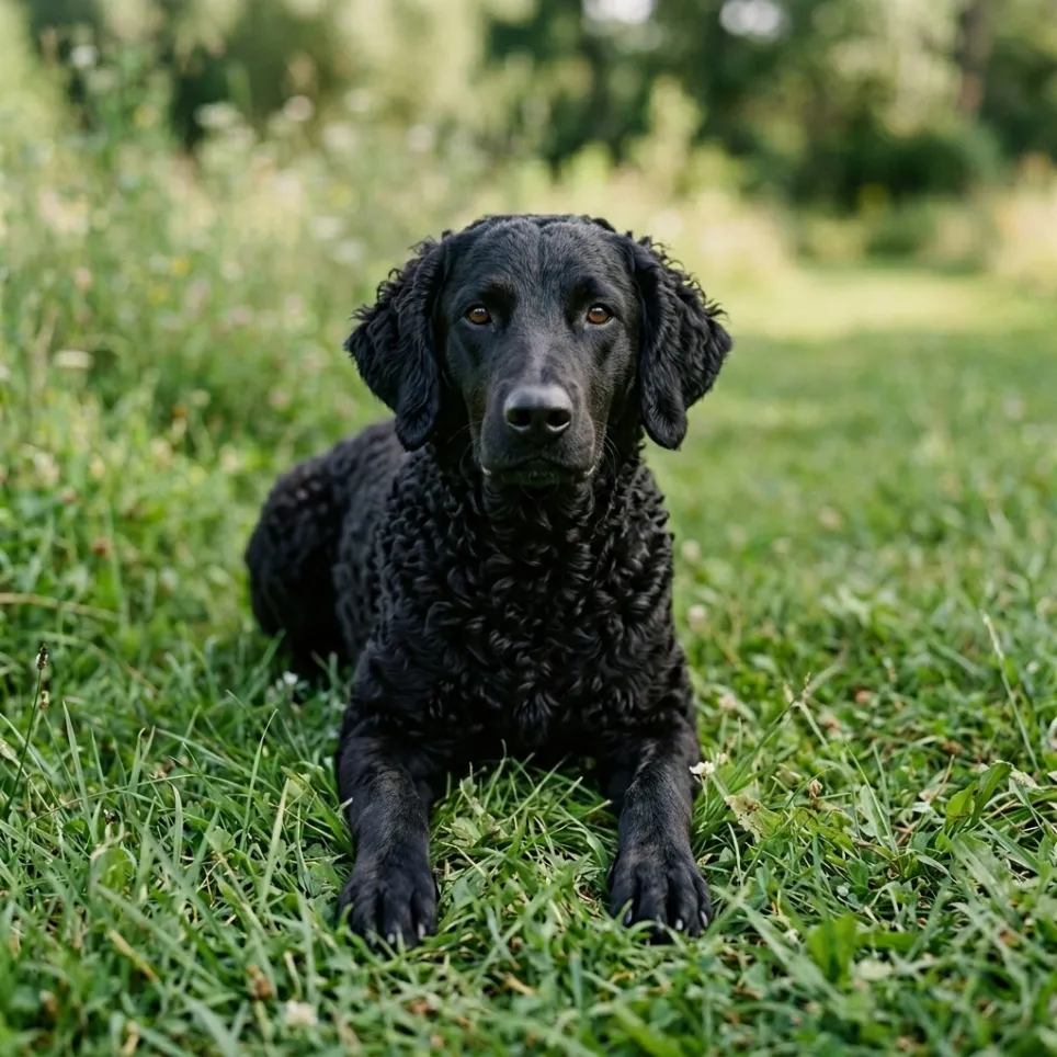 Curly coated retriever