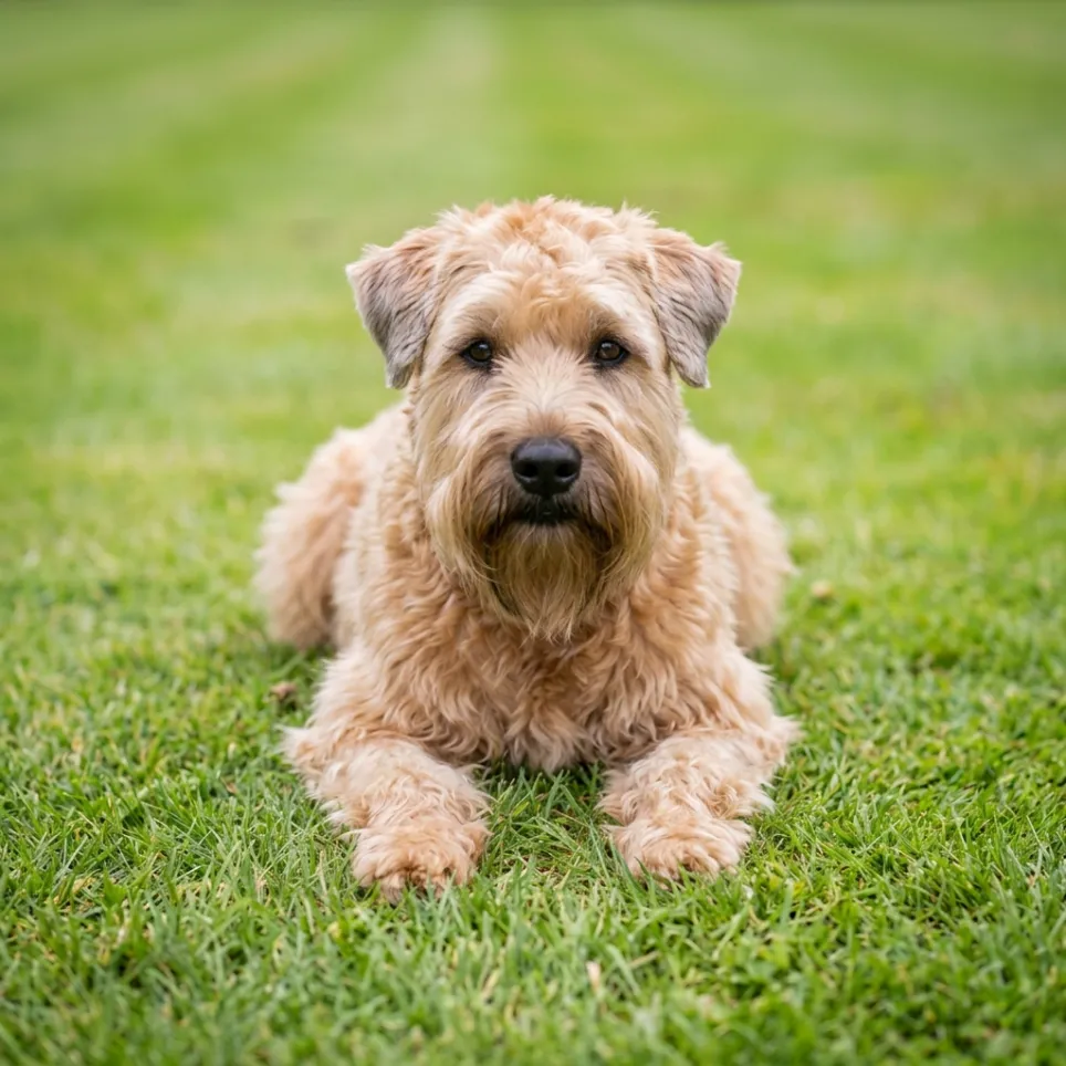 Irish softcoated wheaten terrier