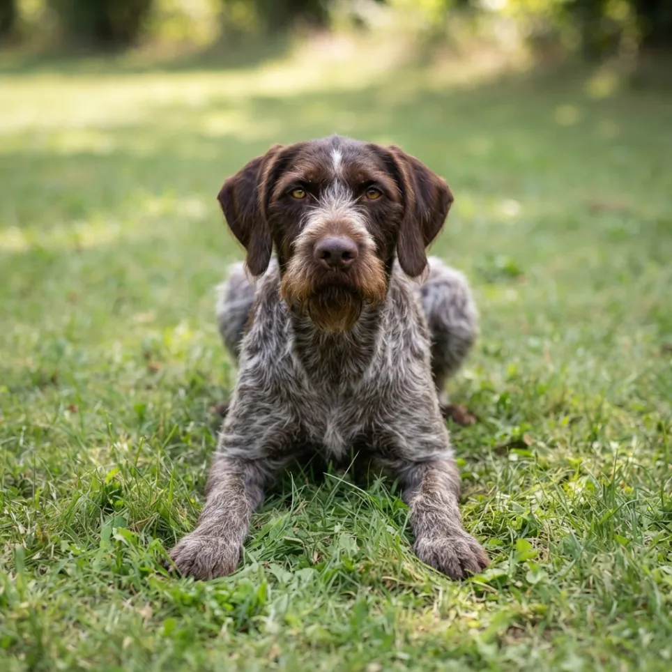 Ruhåret hønsehund